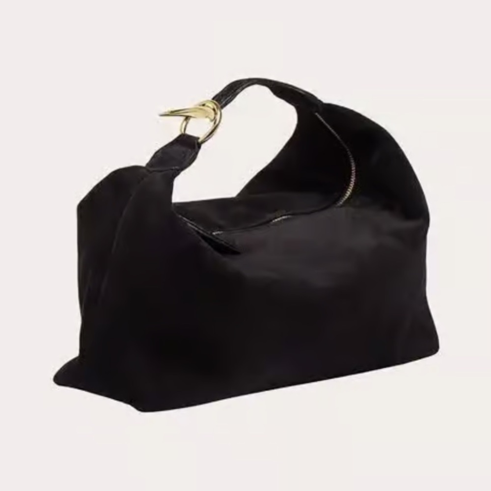 Little Liffner pillow pouch suede black